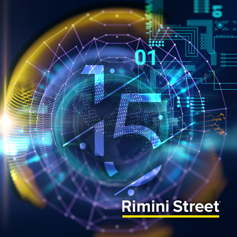 original Rimini Street Reaffirms Guarantee of 15 Additional Years of Support and Managed Services for SAP ECC and S/4HANA On-Premises Clients, Providing Maximum ROI and Enabling Innovation Without Forced Migrations to S/4HANA Cloud (Graphic: Business Wire)