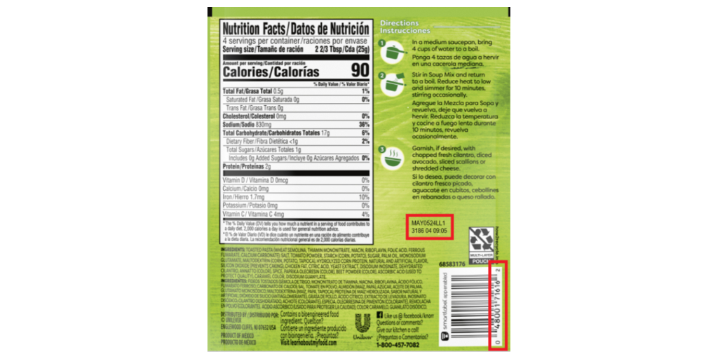 Unilever Food Solutions U.S. Recalls Knorr Professional Soup du Jour Red  Thai Style Curry Chicken with Rice Soup Mix due to Undeclared Milk Allergen