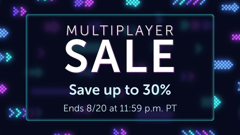 Save up to 30% on games in the Multiplayer Sale. (Graphic: Business Wire)