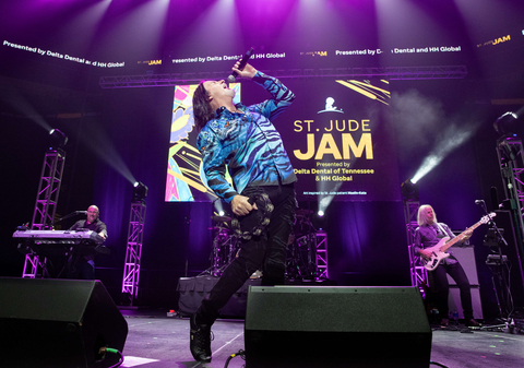 thumbnail Tommy DeCarlo, lead singer of Boston, performs Aug. 9, 2023 at the St. Jude JAM. The annual fundraiser, which combines a concert with an auction, is part of a weeklong series of events during the FedEx St. Jude Championship to support the lifesaving mission of St. Jude Children’s Research Hospital: Finding cures. Saving children.® (Photo: Business Wire)