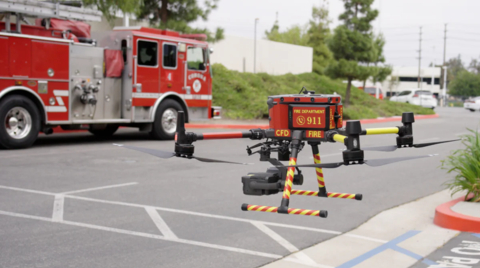 With departmental resources stretched thin, fire chiefs have turned to Sourcewell’s cooperative purchasing process to efficiently procure drone technology. As Your FireRescue GPO, Sourcewell prides itself on a competitive, fair and transparent contract process. Pre-solicited cooperative contracts allow departments quick access to in-demand products, like drone technology, without starting the RFP process from scratch—providing fire chiefs with choice, while saving them time and resources. (Image source: Advexure)