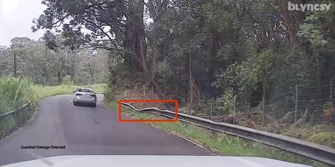 thumbnail Blyncsy の自動道路検査アプリケーションは、AI を使用して道路資産を特定し、その状態を評価し、ユーザーに問題を警告します。（画像提供：ベントレー・システムズ）