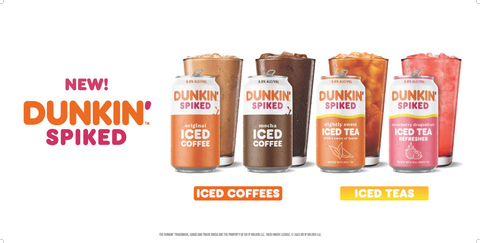 Dunkin' Spiked Iced Coffees and Iced Teas (Photo: Business Wire)