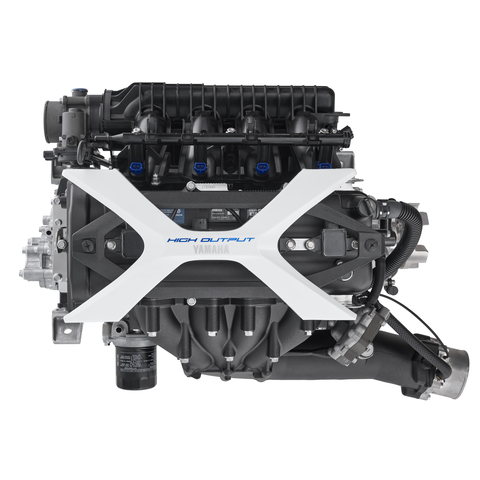 A new 1898cc, four-stroke, four-cylinder, 16-valve High Output marine engine replaces the Yamaha 1.8L High Output motor that powered select Yamaha boats and WaveRunners. This more powerful engine provides quicker and smoother acceleration and a higher top speed. (Photo: Business Wire)