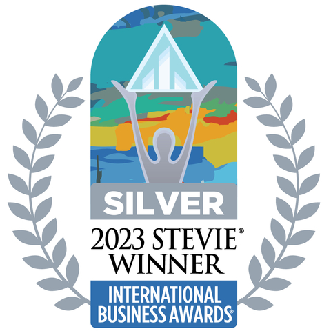 thumbnail Silver 2023 Stevie Award Winner Logo
