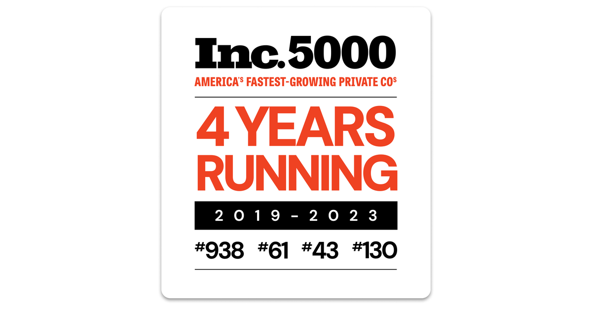 Powur Ranks on Inc. 5000 List for Four Years Running | Business Wire