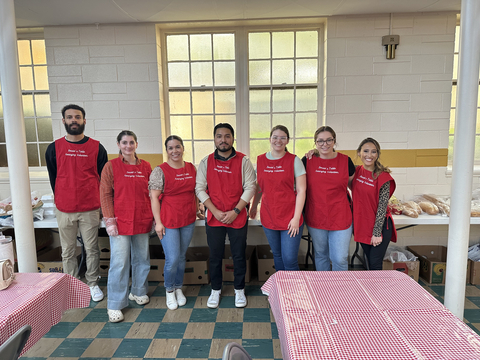 Bectran employees volunteer to help serve and support Bessie’s Table, a local soup kitchen dedicated to battling hunger. (Photo: Business Wire)