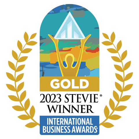Gold 2023 Stevie Award Winner Logo