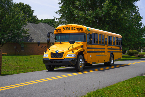Blue Bird is delivering 20 Vision electric school buses to Miami-Dade County Public Schools (M-DCPS) in Florida to help the school district accelerate its transition to clean student transportation. M-DCPS operates a fleet of nearly 1,000 Blue Bird buses which transport 40,000 students daily. (Photo: Business Wire)
