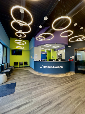 Smiles 4 Keeps Lobby/Waiting Room in Allentown, PA. (Photo: Business Wire)