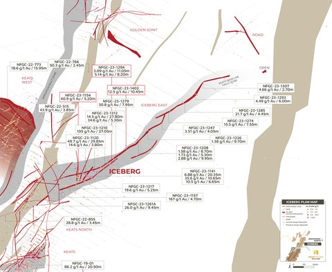 thumbnail Figure 2. Iceberg plan view map (Photo: Business Wire)