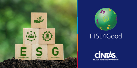 original Cintas remains a member of the premier tradable global sustainability index fund after joining in 2022. (Photo: Business Wire)