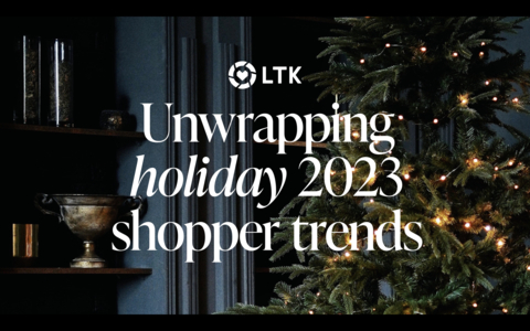 The new LTK Holiday Shopper Study reveals insights into the evolving behaviors, trends and preferences as we head into the biggest shopping season of the year. (Graphic: Business Wire)