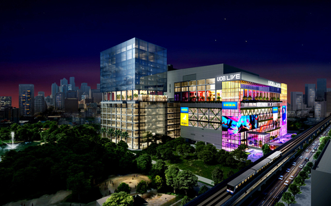The new UOB LIVE venue will be opening soon in Bangkok's EMSPHERE shopping mall (Photo: Business Wire)
