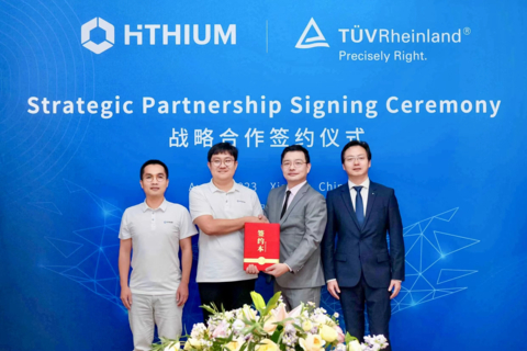 original Hithium and TÜV Rheinland Enter into Strategic Partnership (Photo: Business Wire)