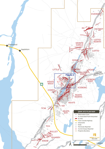 thumbnail Figure 4. Knob – Everest plan view map. (Graphic: Business Wire)