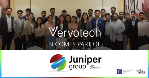Vervotech Becomes Part of Juniper Group (Photo: Business Wire)
