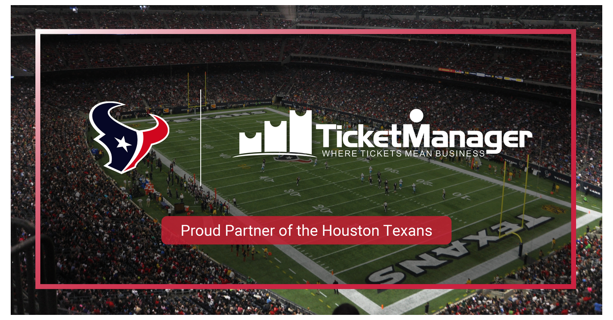 Houston Texans announce TicketManager as proud partner