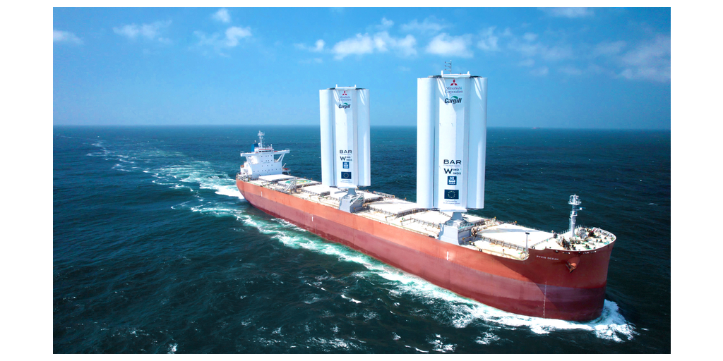 Cargill and BAR Technologies’ Ground-Breaking Wind Technology Sets Sail,