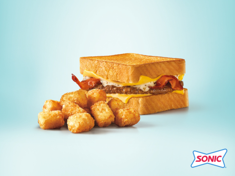 SONIC Introduces New Savory Mashup with Bacon Peppercorn Ranch Grilled Cheese Burger (Photo: Business Wire)