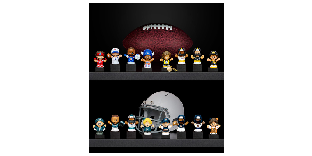 Mattel Expands Its Little People Football Collectibles To All NFL Teams