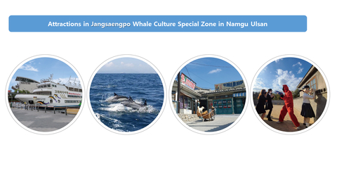 Attractions in Jangsaengpo Whale Culture Special Zone in Namgu Ulsan (Photo: Namgu Ulsan Metropolitan City)