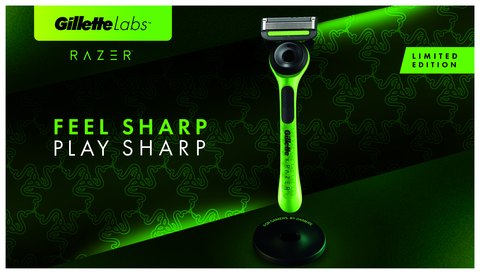 “Feel Sharp, Play Sharp”: Gillette y Razer se unen en una colaboración que une el cuidado personal y los juegos