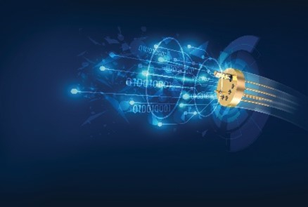 original SCHOTT TO PLUS® is a transistor outline packaging solution that enables unprecedented transmission speeds for fiber-optic data transmission (Credit: SCHOTT)