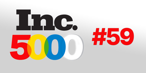 OneRail Earns ‘Top 100’ Ranking on the Inc. 5000 Annual List for Second Consecutive Year (Graphic: Business Wire)