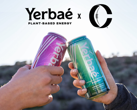 Yerbaé Plant-Based Energy, caffeinated by Yerba Mate (Photo: Business Wire)