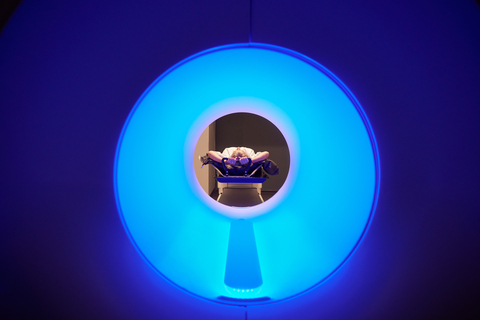 The first-ever patient treated with SCINTIX™ biology-guided radiotherapy on the RefleXion® X1, a breakthrough cancer treatment for early and late-stage disease. (Photo: Business Wire)