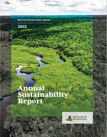 Molpus Woodlands Group發佈第二份年度永續發展報告，展現永續承諾。（照片來源：美國商業資訊）