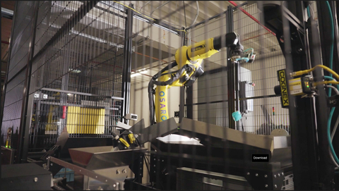 By integrating Cognex DataMan fixed-mount, image-based barcode readers into the OSARO Robotic Bagging System, OSARO solved a difficult technical challenge for Zenni Optical (Photo: Business Wire)