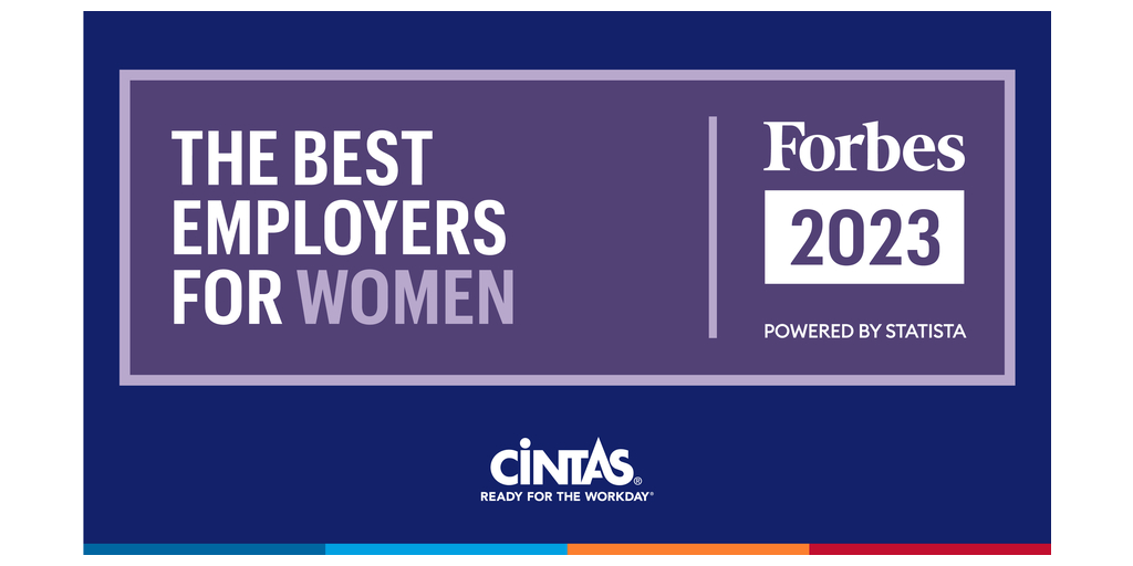 Cintas Adds Forbes Best Employers for Women to List of Honors ESG Today