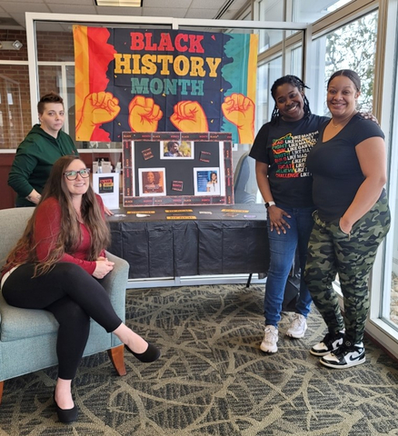 Pinnacle Associates in Roanoke Celebrate Black History Month with an Educational Display in the Office (Photo: Business Wire)