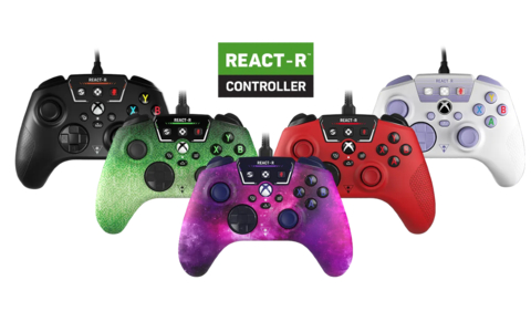 Gaming Accessory Giant Turtle Beach Reveals New Colorways for the Designed For Xbox REACT-R Controller (Photo: Business Wire)