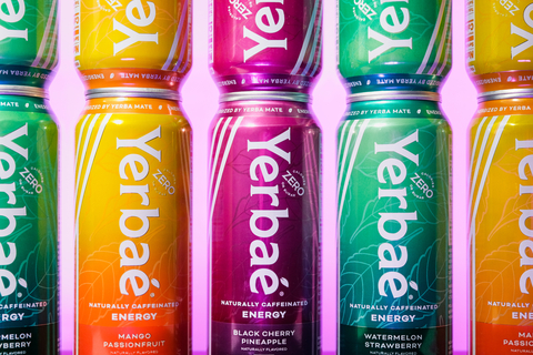 Yerbaé Plant-Based Energy, caffeinated by Yerba Mate. (Photo: Business Wire)