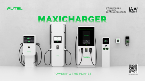 Complete MaxiCharger Lineup Unveiled at ICNC23 and IAA MOBILITY 2023 (Graphic: Business Wire)