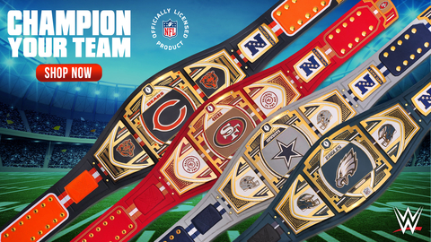 WWE NFL Announce First Ever Officially Licensed NFL Legacy