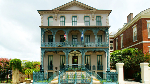 John Rutledge House Inn (1763) Charleston, South Carolina. Credit: Historic Hotels of America and John Rutledge House Inn.