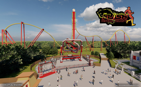 Six Flags Great Adventure THE FLASH: Vertical Velocity (Photo: Business Wire)