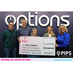 Scaling New Heights for a Vital Cause: Options Completes Mourne Wall Challenge to Raise £32,061 for PIPS Suicide Prevention Ireland