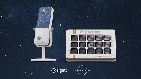 Officially licensed by Bethesda Game Studios, the Starfield Wave:3 microphone and Stream Deck from Elgato, a subsidiary of CORSAIR (NASDAQ: CRSR), made in collaboration with Bethesda Game Studios, make ideal companions for any explorer. Sporting an iconic design, Wave:3 ensures creators always sound loud and clear, whether they’re directing squad fire or chatting with their crew. Meanwhile, Stream Deck empowers them to control any workflow, from piloting their starship to managing a livestream. And with a bonus digital kit, gamers can download free icons to personalize their Stream Deck in Starfield style — no matter which device or model they have at home.