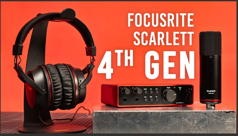 Focusrite is updating its popular Scarlett lineup of USB-C 24-bit / 192 kHz audio interfaces. (Photo: Business Wire)