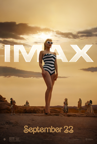 “Barbie” comes to IMAX® September 22 (Photo: Business Wire)