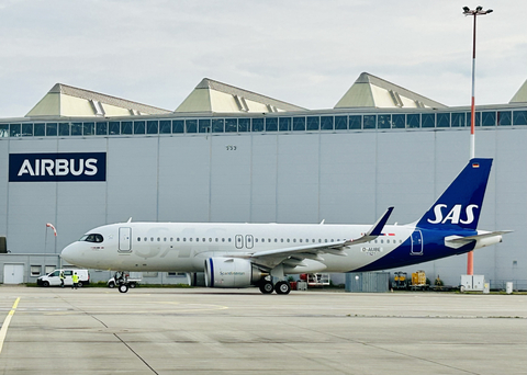 Airbus A320neo leased by Aviation Capital Group to Scandinavian Airlines. (Photo: Business Wire)