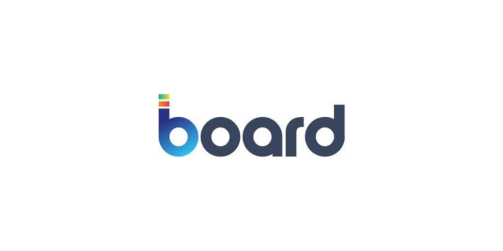 Board logo white