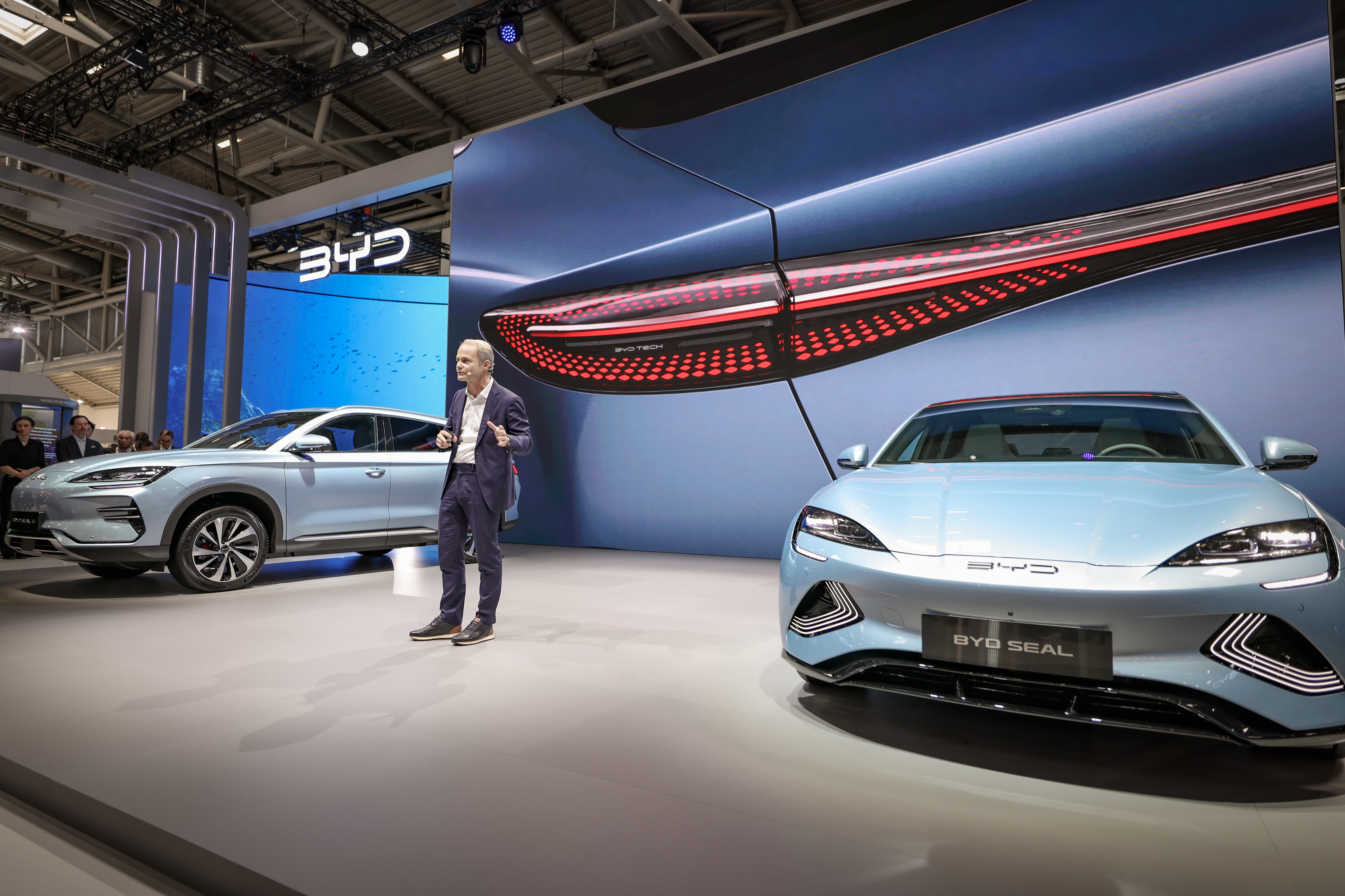 BYD Presents Strong New Energy Vehicle Line-Up at IAA and Premieres the  SEAL U in Europe