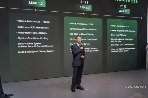 thumbnail Founder, Chairman, and CEO, Zhu Jiangming at the press conference (Photo: Business Wire)