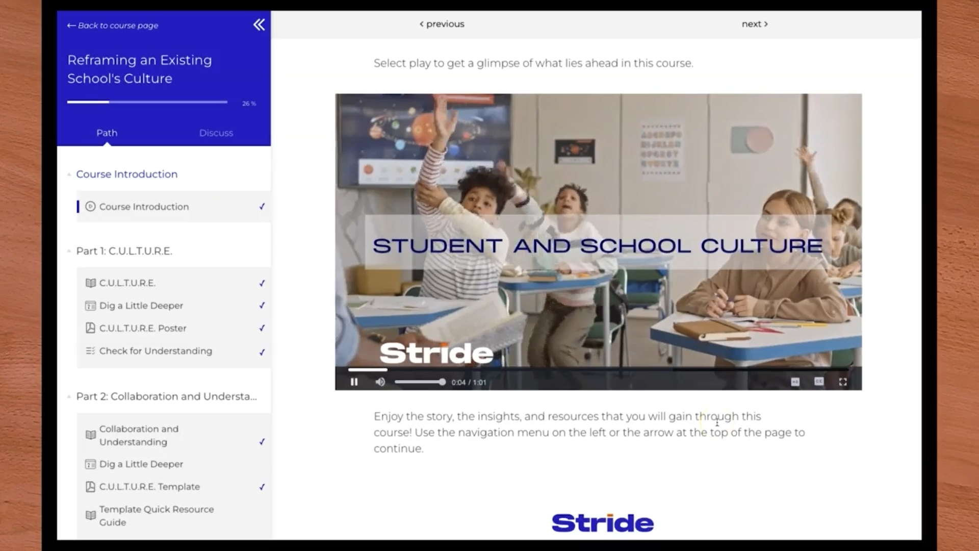 Stride Professional Development Center: Take Charge of Your Learning.